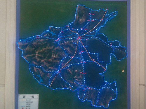 河南高铁地形图模型
