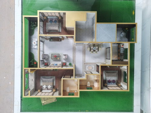 房地产户型建筑沙盘模型