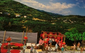 古代春节场景复原模型