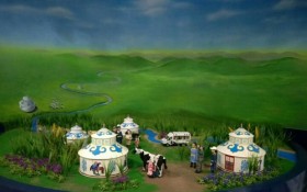 生态旅游馆场景模型