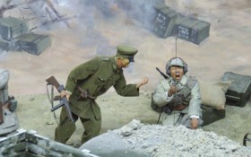 历史纪念馆场景复原模型