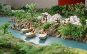 名人纪念馆场景复原模型