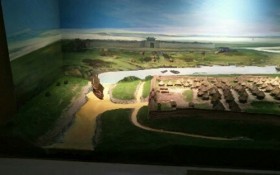 古城遗址场景复原模型