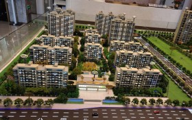 郑州售楼部沙盘模型