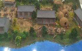 清代陶瓷制作沙盘模型