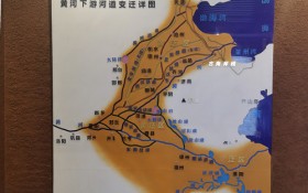 黄河下游河道地形模型