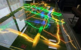 郑州城中村地形复原模型